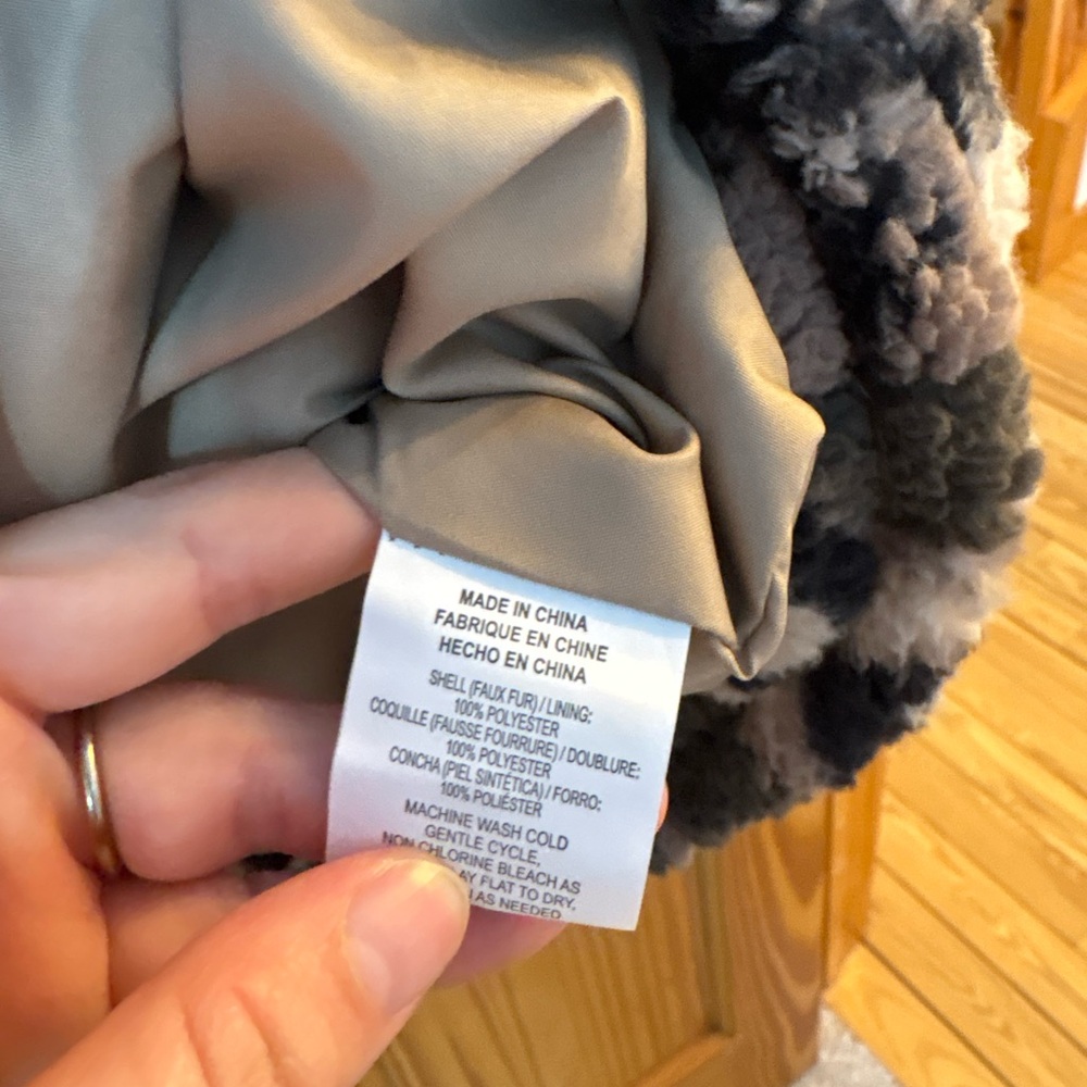 O’Neill Heath Geo Printed High-Pile Fleece Jacket Size Medium New With Tags - Picture 4 of 7